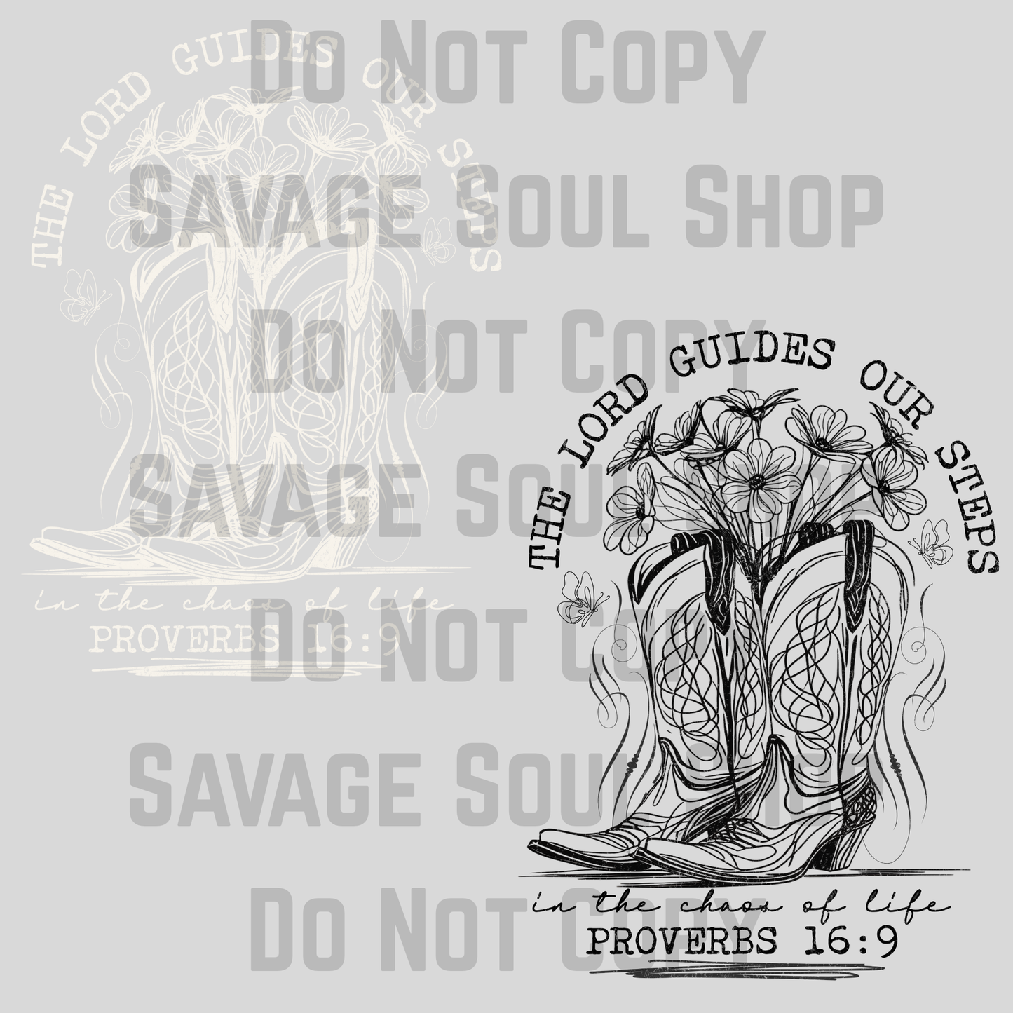 The Lord Guides Our Footsteps Transfer