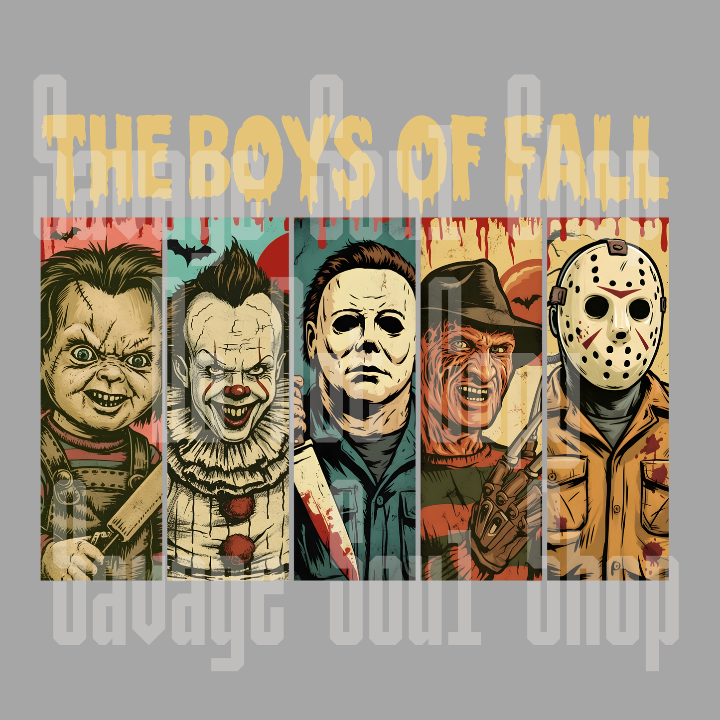 Boys of fall DTF Transfer