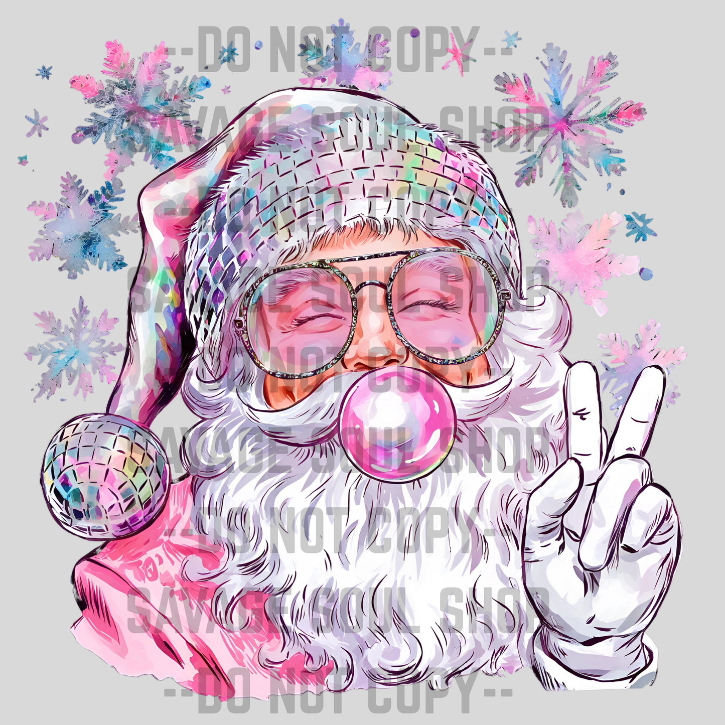 Disco Santa Transfer