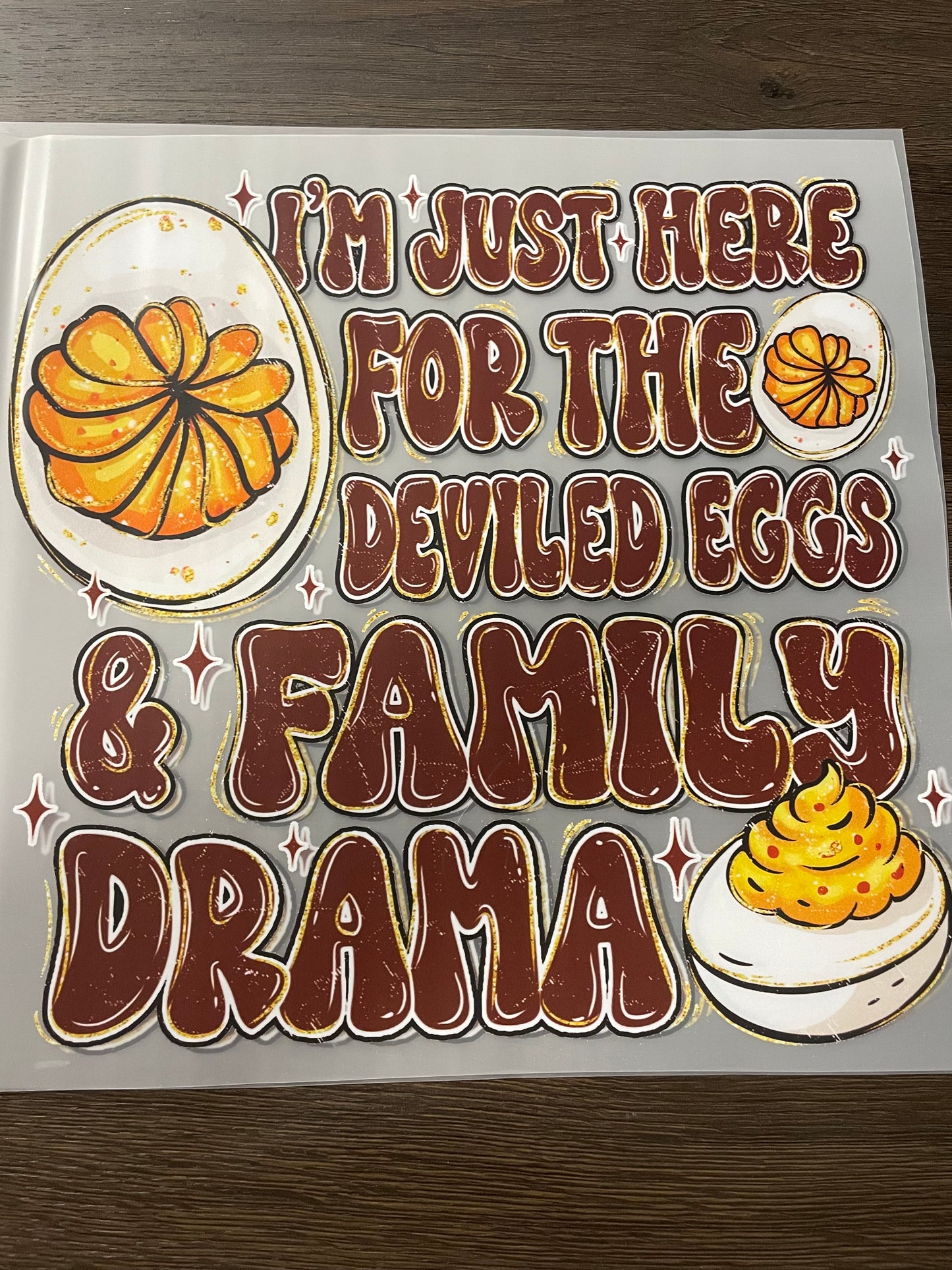 Deviled Eyes and Family Drama Transfers