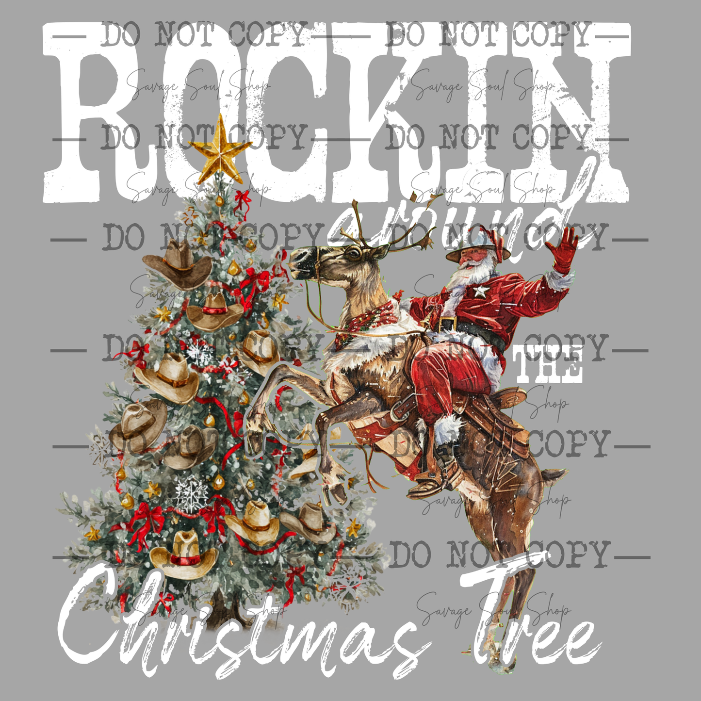 Rockin Around The Christmas Tree Transfer