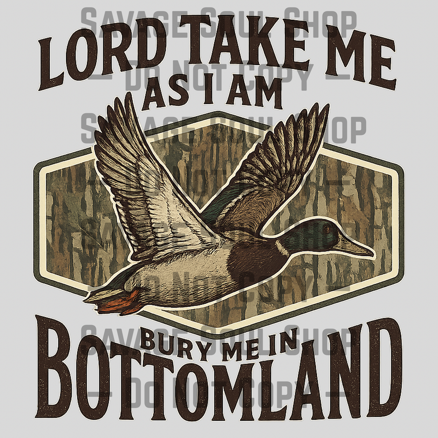 Bury me in bottomland DUCK transfer