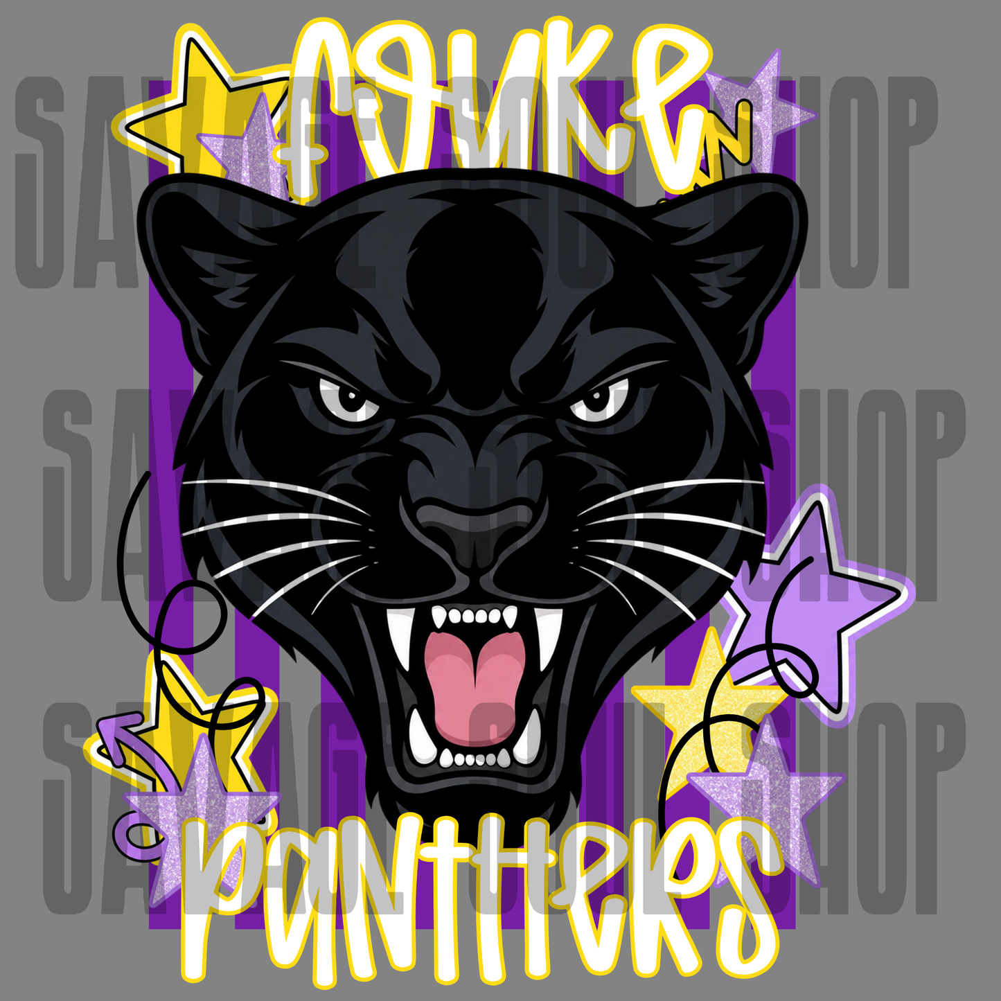 Custom School Spirit DTF Transfer