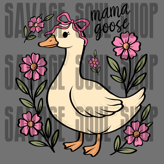 Mama Goose DTF Transfer
