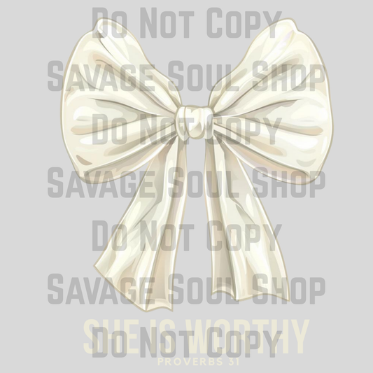 She is worthy transfer