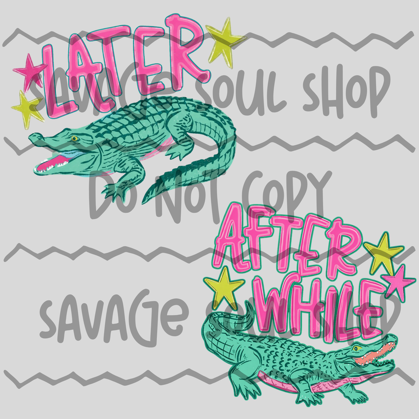 Later Gator f/back DTF transfer