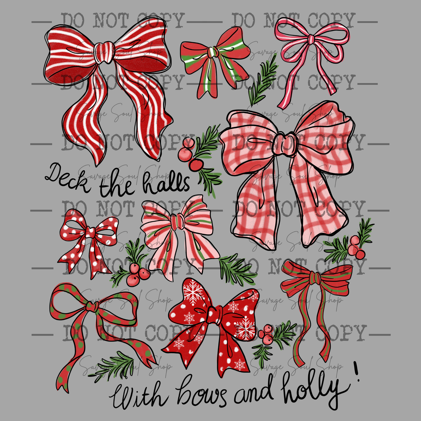 Deck the halls Transfer