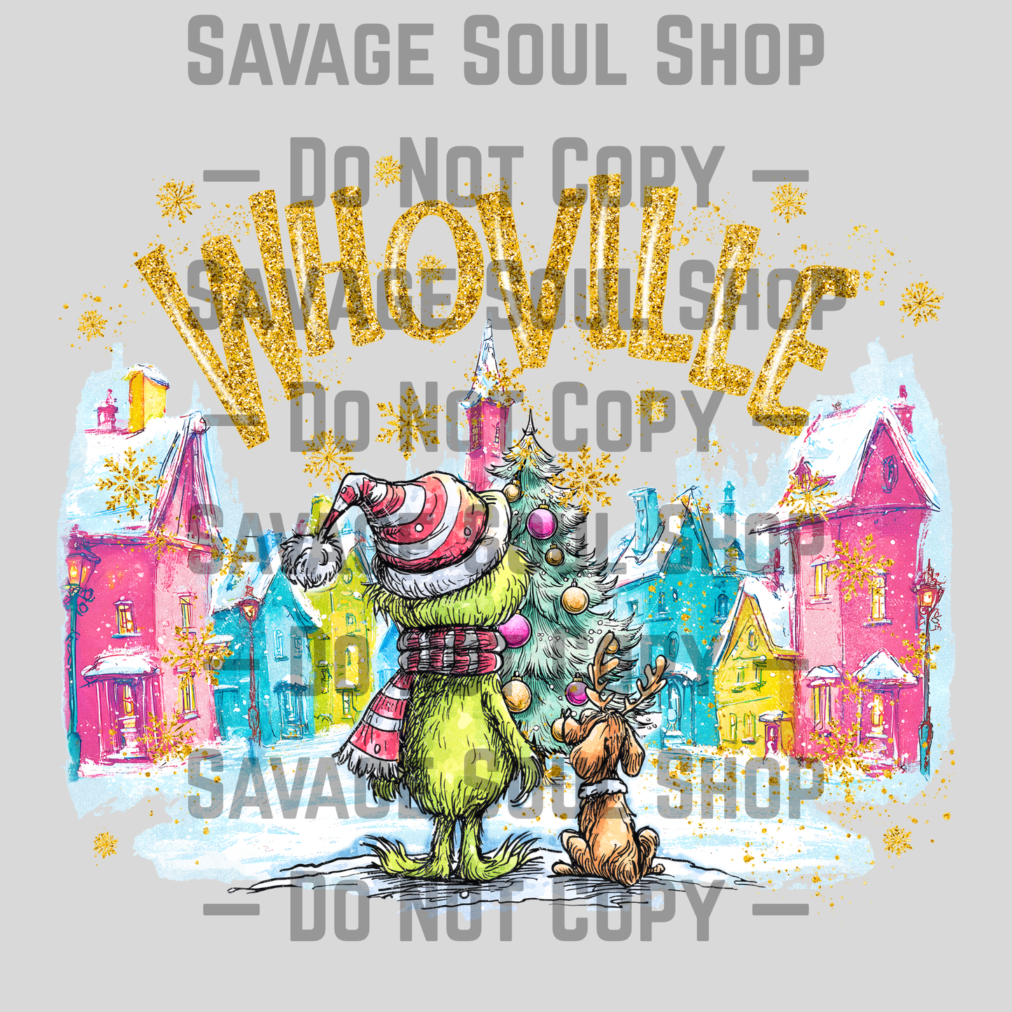 Whoville Baby Grinch Transfer