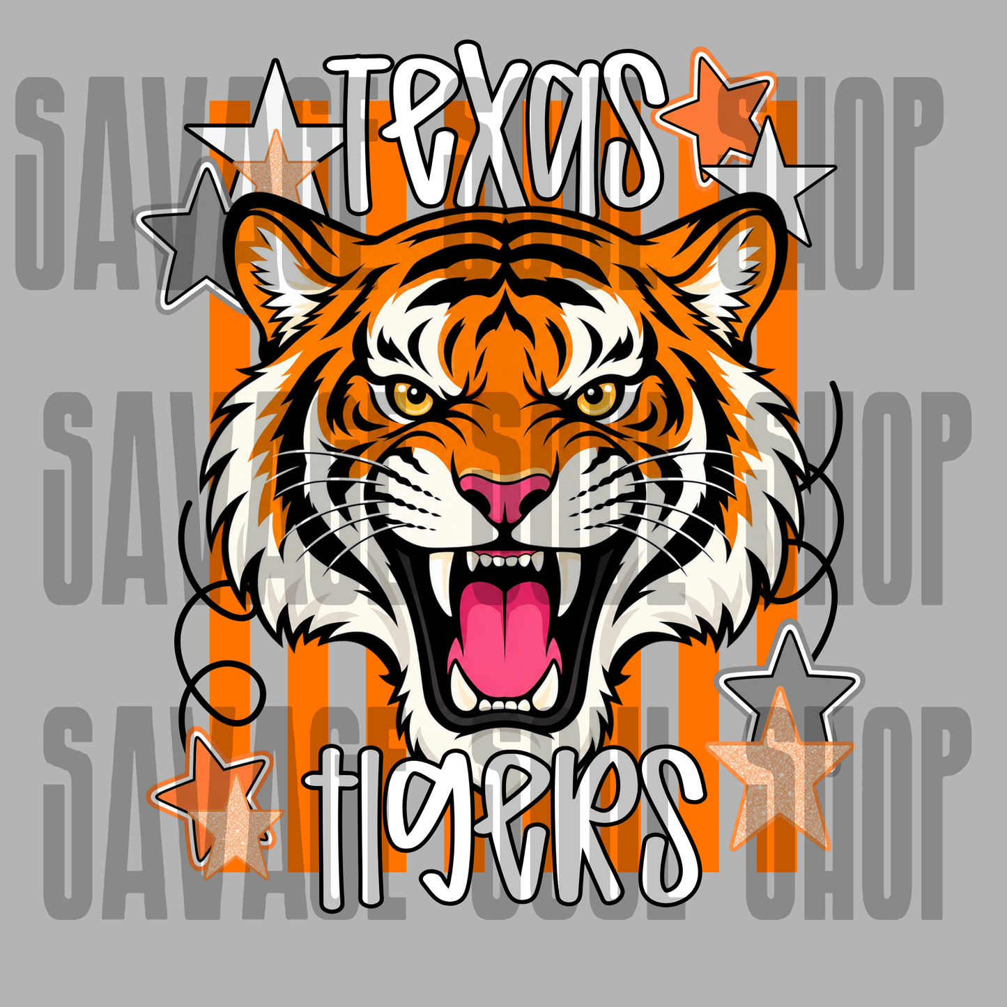 Custom School Spirit DTF Transfer