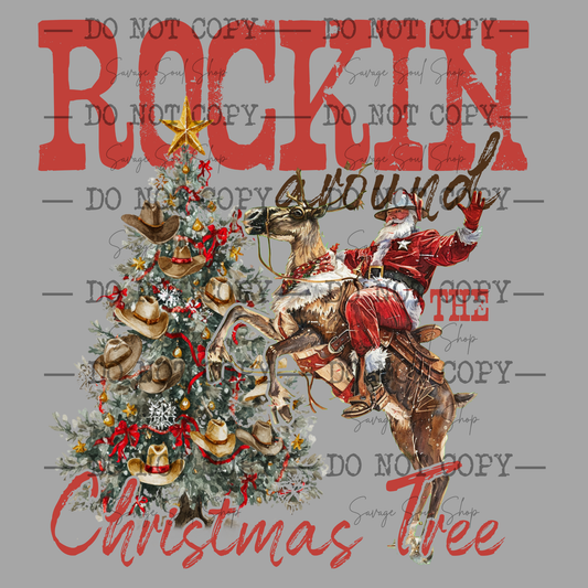 Rockin Around The Christmas Tree Transfer