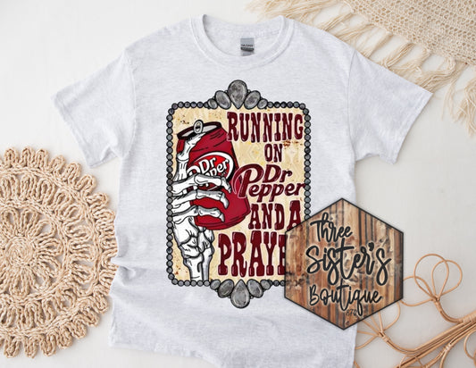 Dr, Pepper and A Prayer Comfy Tee
