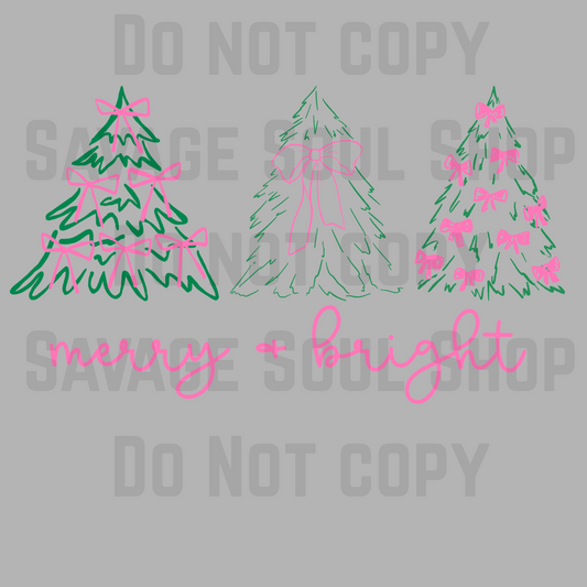 Merry &Bright transfer