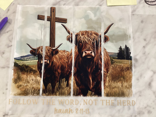 Follow the word Transfer