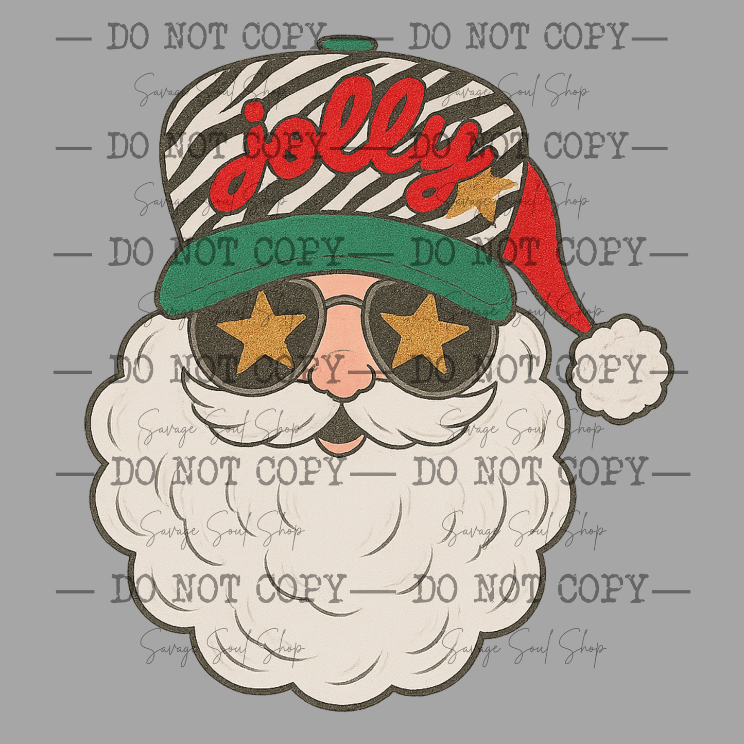 Jolly Santa Transfer