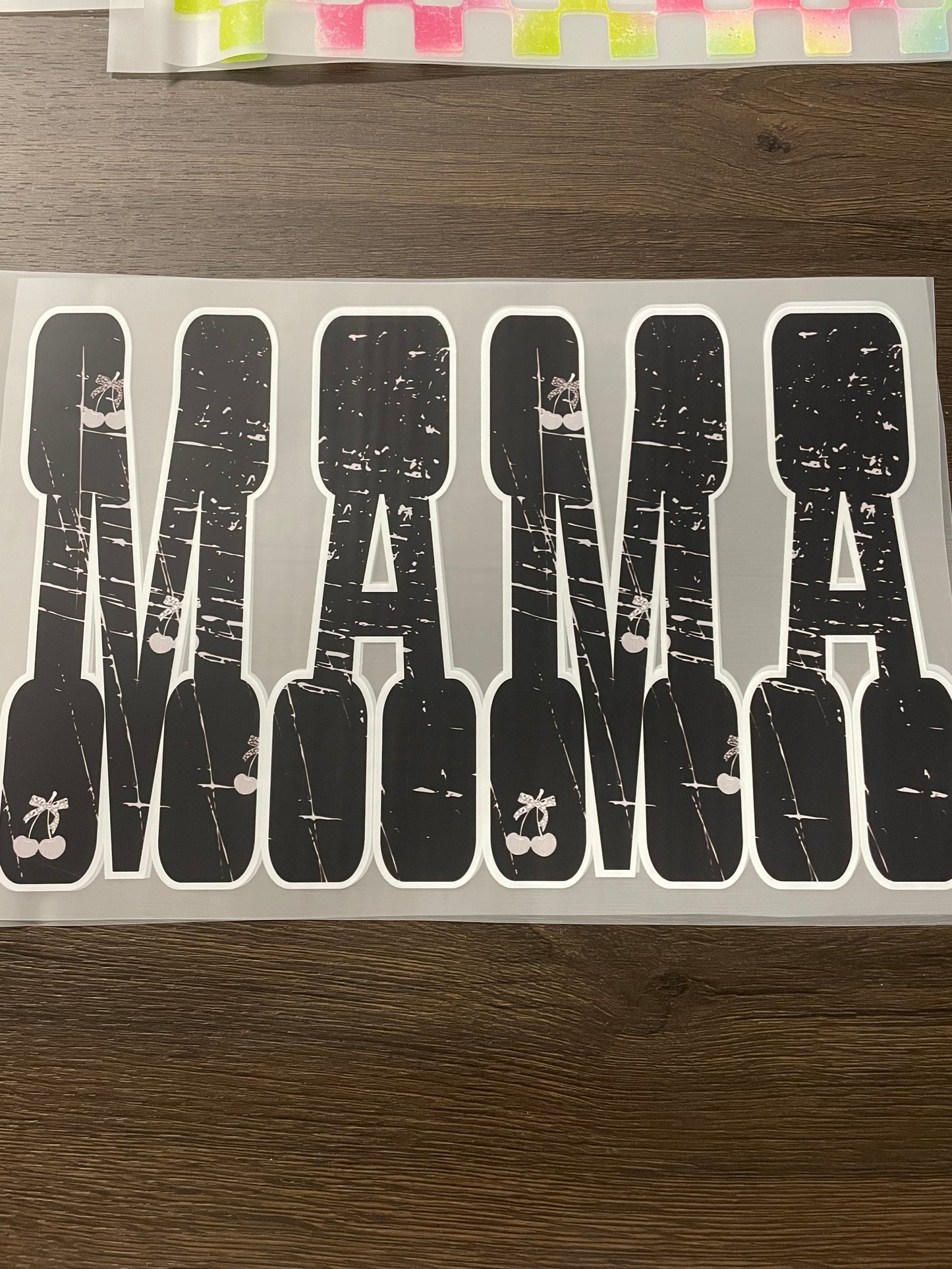 Black mama cherries transfer