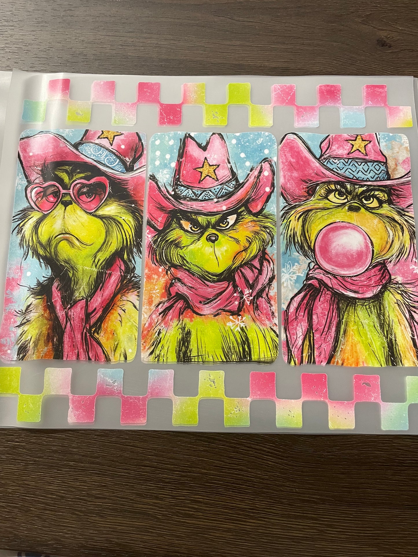 Grinch Cowboy Transfer