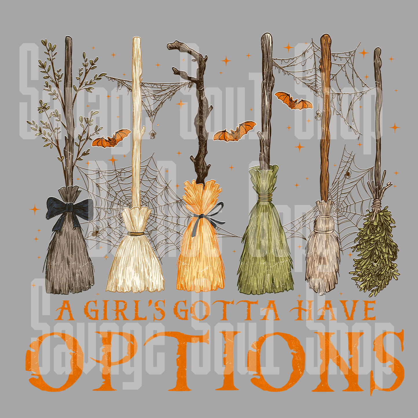 A girls got to have options DTF transfer